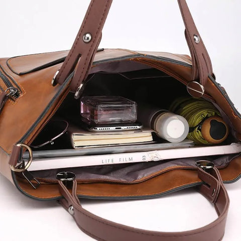 TOMMY | Sac à Bandoulière en Cuir Rétro
