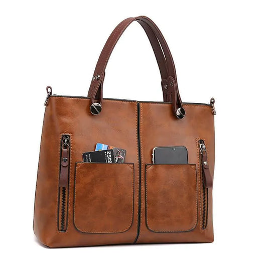 TOMMY | Sac à Bandoulière en Cuir Rétro