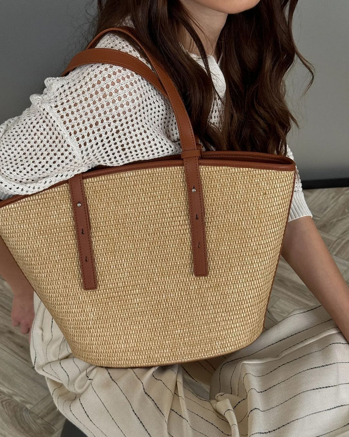 EVASION | Tote Bag en Paille