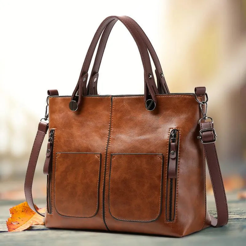 TOMMY | Sac à Bandoulière en Cuir Rétro