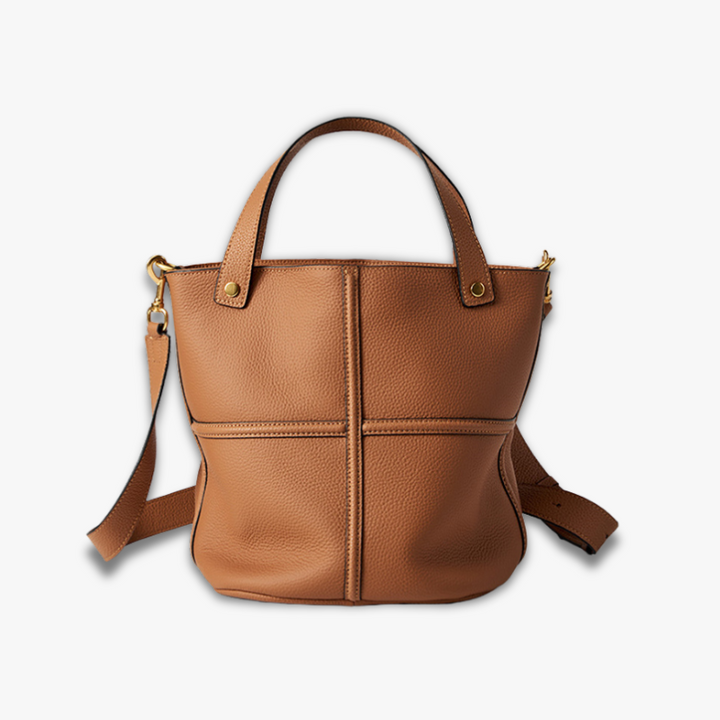 Sac à Bandoulière Fourre-Tout Camel