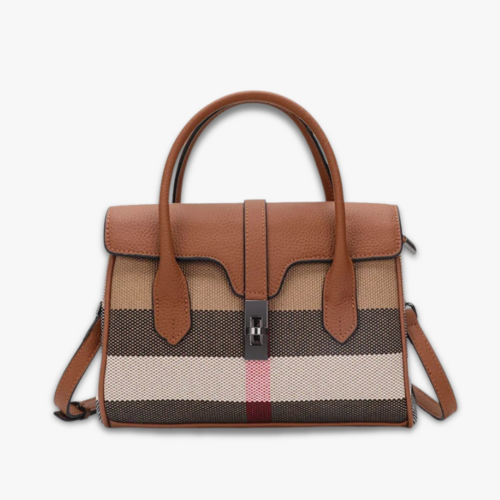 TALYAH | Sac à bandoulière en Toile et Cuir véritable