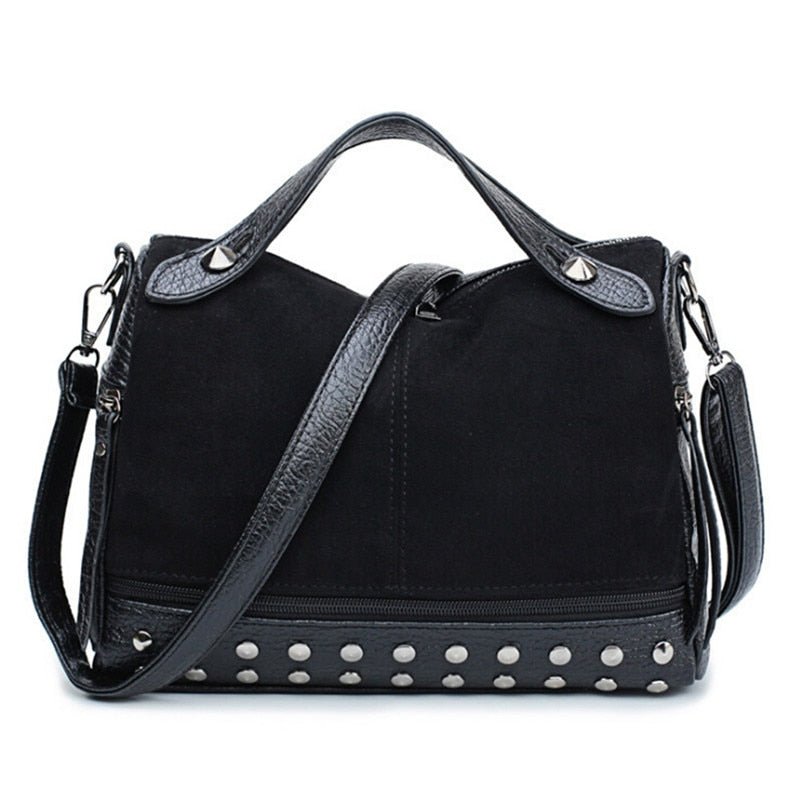 LUXE TOTE | Sac en Daim & Cuir