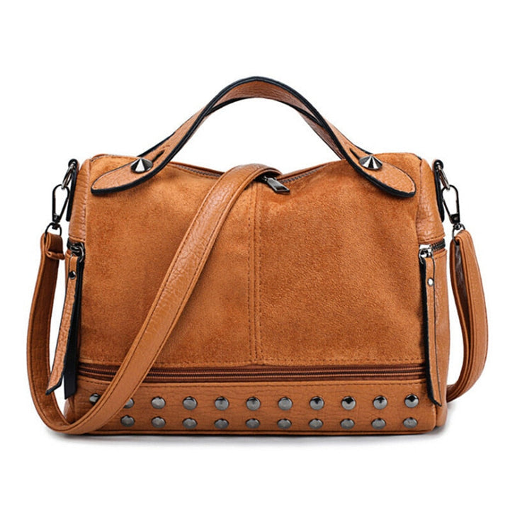 LUXE TOTE | Sac en Daim & Cuir