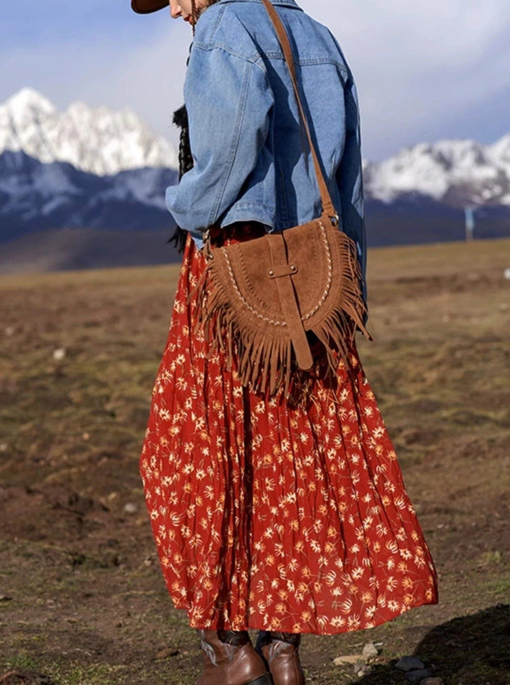 DAPHNE | Sac à bandoulière en daim