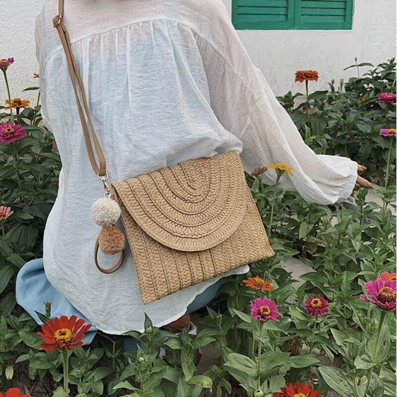 Sac boheme paille hotsell